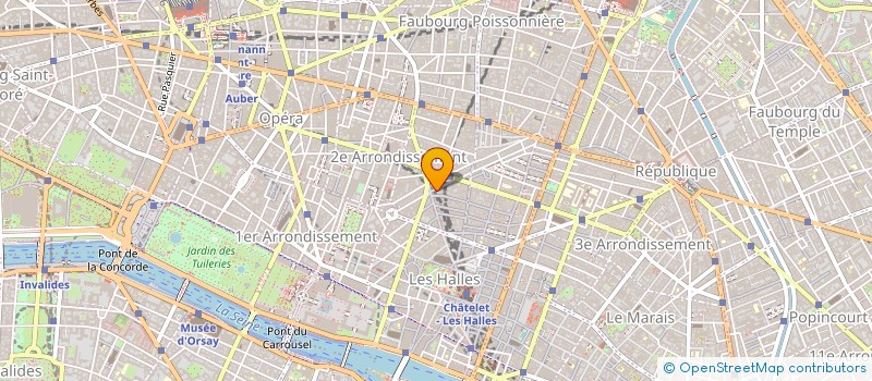 localisation de l'entreprise MONSIEUR ALAIN BONNAMY  PARIS