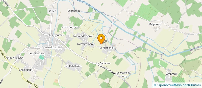 localisation de l'entreprise MONSIEUR ALAIN BONNEAU à CORME-ECLUSE