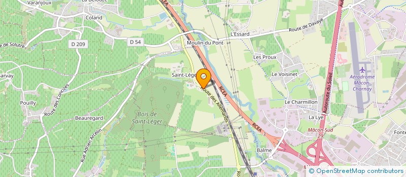 localisation de l'entreprise MONSIEUR ALAIN BONNET à CHARNAY-LES-MACON