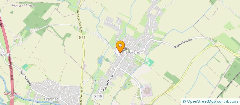 localisation de l'entreprise MONSIEUR ALAIN BONNOTTE  VIREY-LE-GRAND