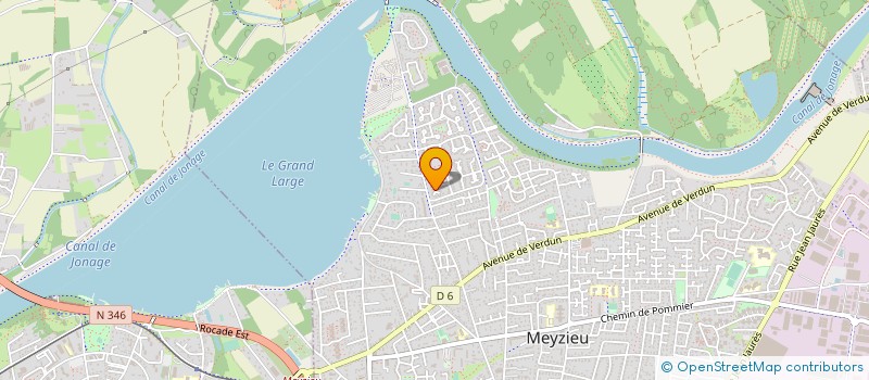 localisation de l'entreprise MONSIEUR ALAIN BORDEL à MEYZIEU
