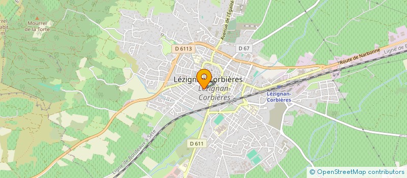 localisation de l'entreprise MONSIEUR ALAIN BORGELLA à LEZIGNAN-CORBIERES
