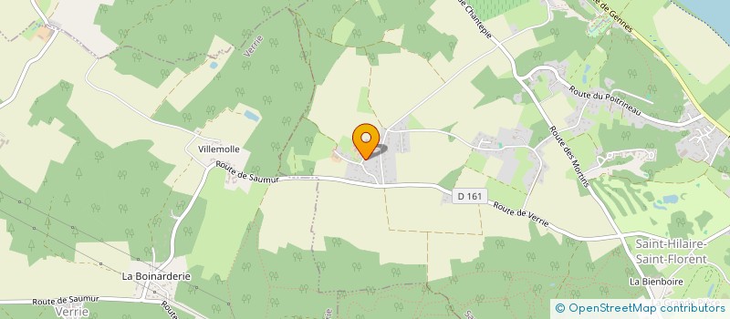 localisation de l'entreprise MONSIEUR ALAIN BOSSARD  SAUMUR