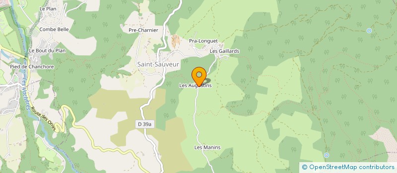 localisation de l'entreprise MONSIEUR ALAIN BOTALLA  SAINT-SAUVEUR