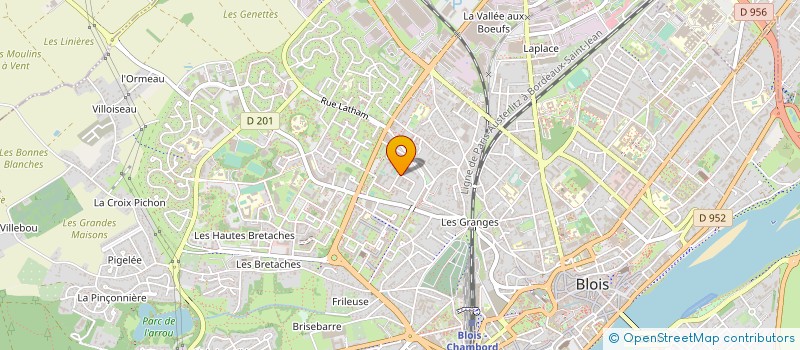 localisation de l'entreprise MONSIEUR ALAIN BOUCHER à BLOIS