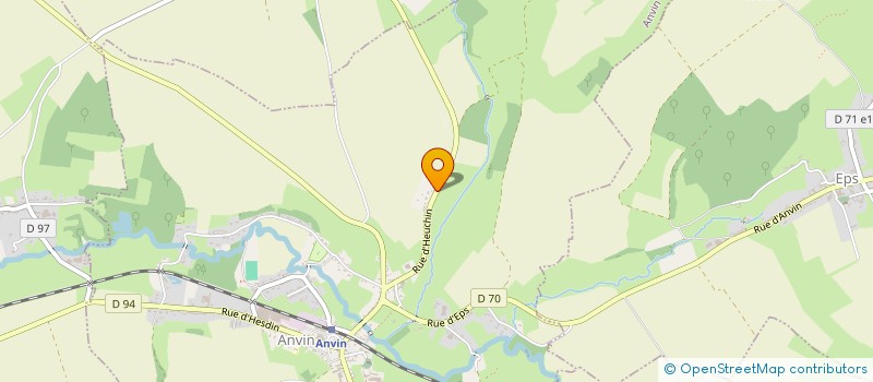 localisation de l'entreprise MONSIEUR ALAIN BOUCHER  ANVIN