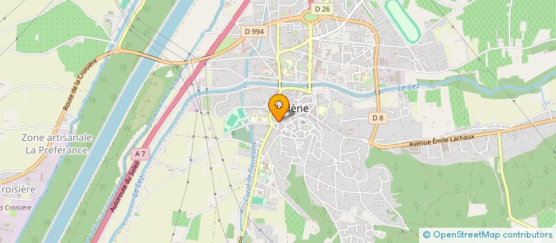 localisation de l'entreprise MONSIEUR ALAIN BOUCHER à BOLLENE