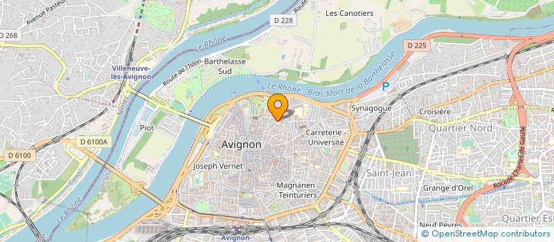 localisation de l'entreprise MONSIEUR ALAIN BOUGEAREL à AVIGNON
