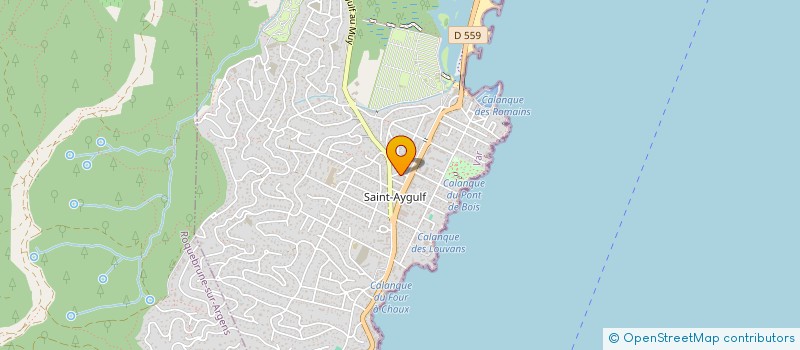 localisation de l'entreprise MONSIEUR ALAIN BOUILLER à FREJUS