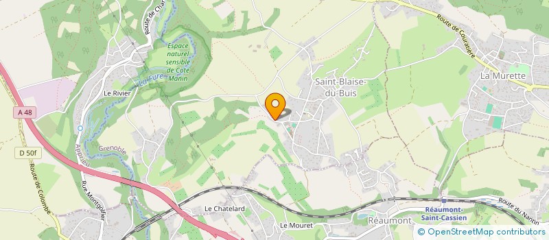 localisation de l'entreprise MONSIEUR ALAIN BOULORD à SAINT-BLAISE-DU-BUIS
