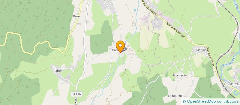 localisation de l'entreprise MONSIEUR ALAIN BOUQUET à LANGEAC
