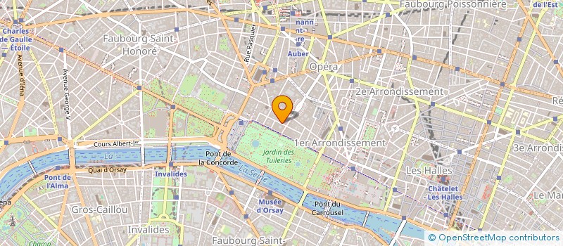localisation de l'entreprise MONSIEUR ALAIN BOURDIE à PARIS