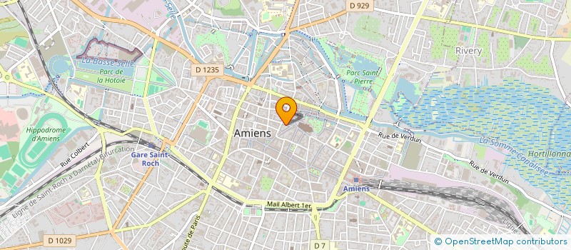 localisation de l'entreprise MONSIEUR ALAIN BOURGEOIS  AMIENS