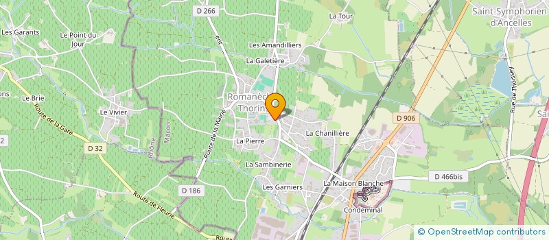 localisation de l'entreprise MONSIEUR ALAIN BOURGEOIS  CHASSELAS