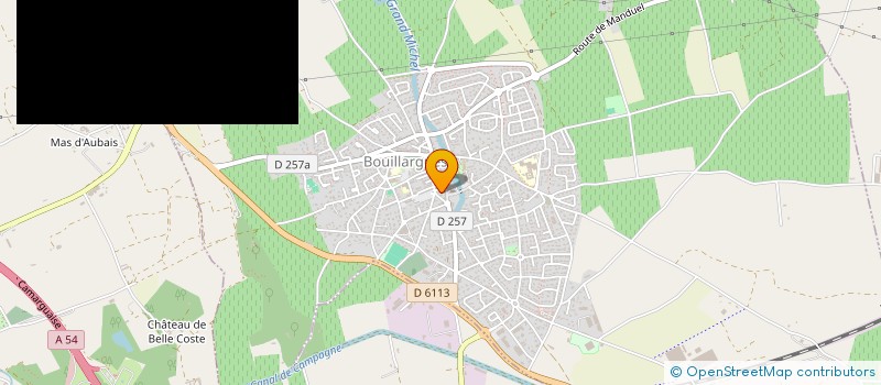 localisation de l'entreprise MONSIEUR ALAIN BOURLARD  BOUILLARGUES