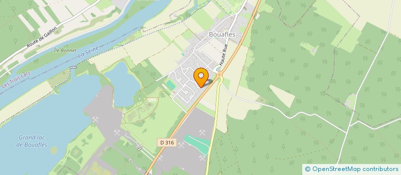 localisation de l'entreprise MONSIEUR ALAIN BOURNET  BOUAFLES