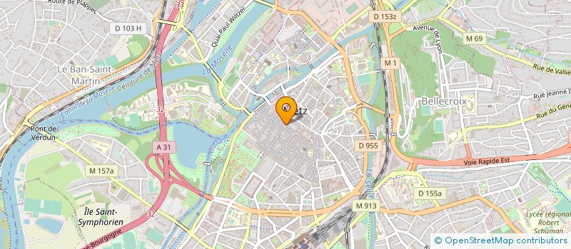 localisation de l'entreprise MONSIEUR ALAIN BOUSSERT  METZ