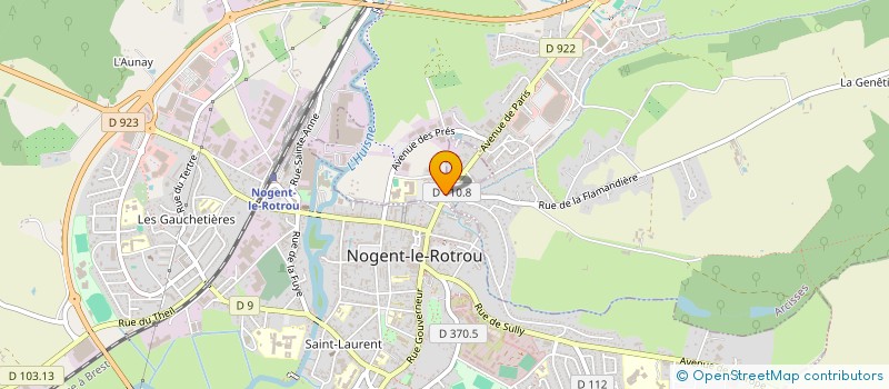 localisation de l'entreprise MONSIEUR ALAIN BOUTET à NOGENT-LE-ROTROU