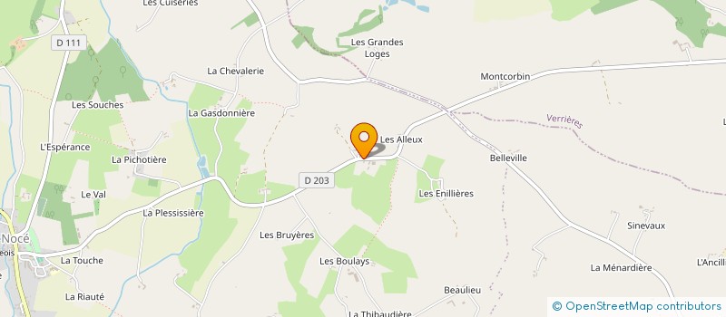 localisation de l'entreprise MONSIEUR ALAIN BOUTHRY à PERCHE-EN-NOCE