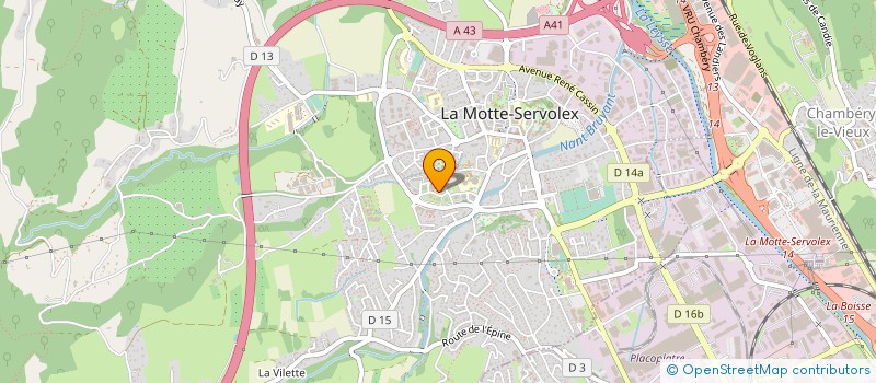 localisation de l'entreprise MONSIEUR ALAIN BOUVIER  VIAS