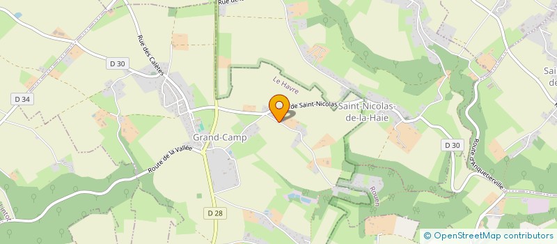 localisation de l'entreprise MONSIEUR ALAIN BOYER à GRAND-CAMP
