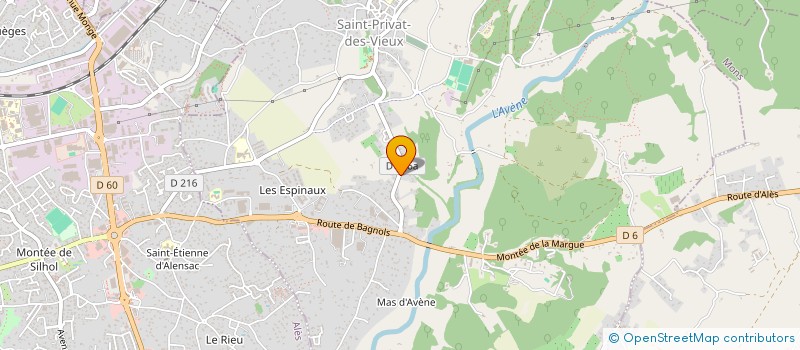 localisation de l'entreprise MONSIEUR ALAIN BOYER à SAINT-PRIVAT-DES-VIEUX