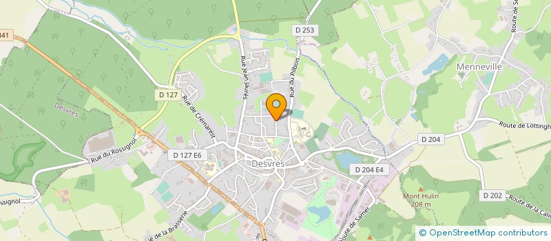 localisation de l'entreprise MONSIEUR ALAIN BOZELLI  DESVRES