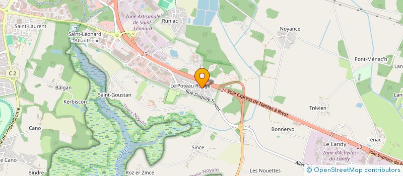 localisation de l'entreprise MONSIEUR ALAIN BOZZOLINI à THEIX-NOYALO