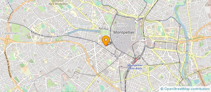localisation de l'entreprise MONSIEUR ALAIN BRAHI à MONTPELLIER
