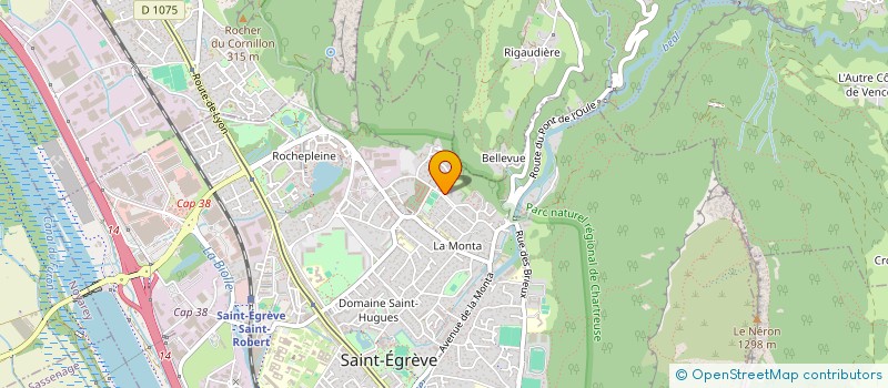 localisation de l'entreprise MONSIEUR ALAIN BRAJON  SAINT-EGREVE