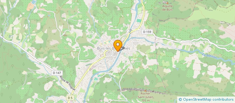 localisation de l'entreprise MONSIEUR ALAIN BRANDMEYER  BUIS-LES-BARONNIES