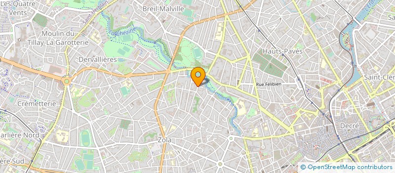 localisation de l'entreprise MONSIEUR ALAIN BRASSEUR  NANTES