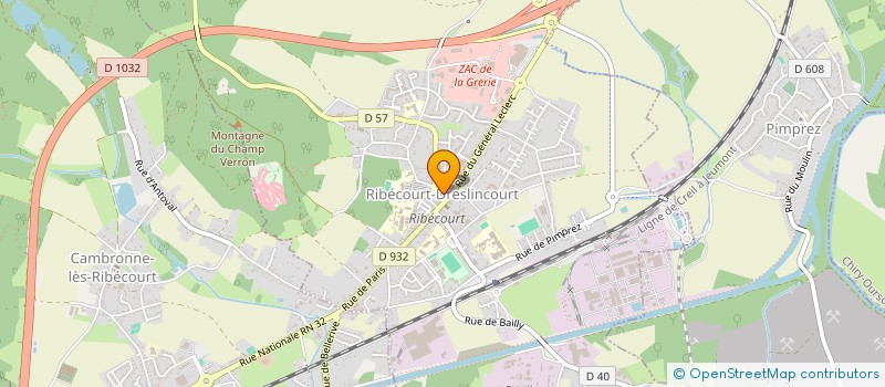 localisation de l'entreprise MONSIEUR ALAIN BRASSEUR à RIBECOURT-DRESLINCOURT