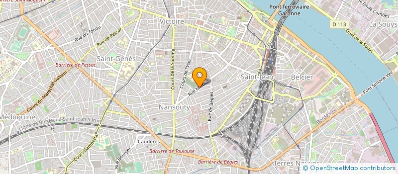 localisation de l'entreprise MONSIEUR ALAIN BRAUN à BORDEAUX