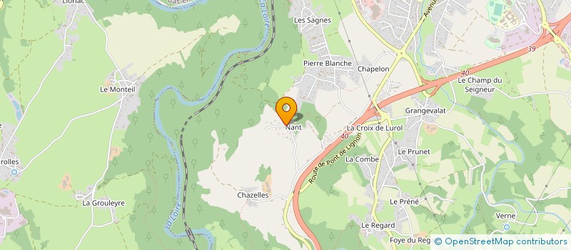 localisation de l'entreprise MONSIEUR ALAIN BRAUNECKER  MONISTROL-SUR-LOIRE