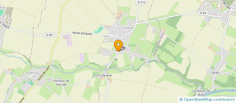 localisation de l'entreprise MONSIEUR ALAIN BRIAND  VIEUX