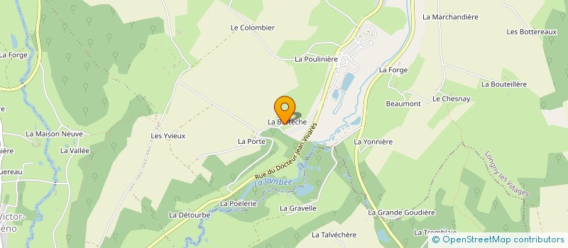 localisation de l'entreprise MONSIEUR ALAIN BRICOUT à LONGNY LES VILLAGES