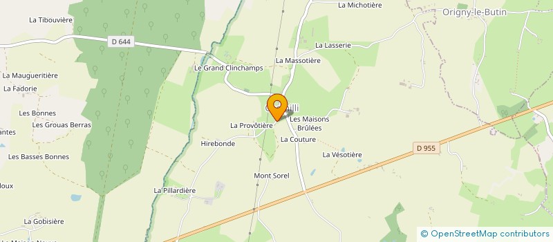 localisation de l'entreprise MONSIEUR ALAIN BRIERE à CHEMILLI