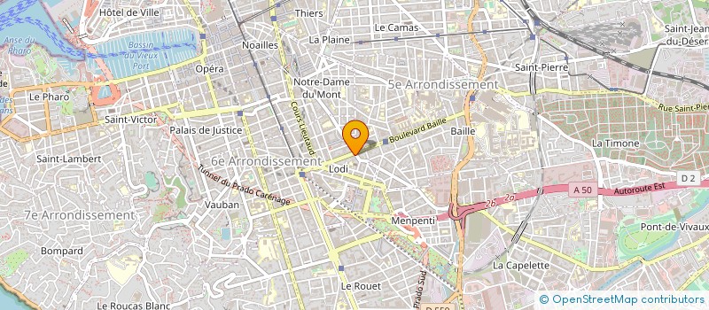 localisation de l'entreprise MONSIEUR ALAIN BRINGUERET à MARSEILLE