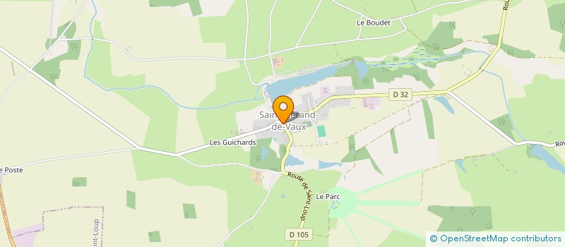 localisation de l'entreprise MONSIEUR ALAIN BROT à SAINT-GERAND-DE-VAUX