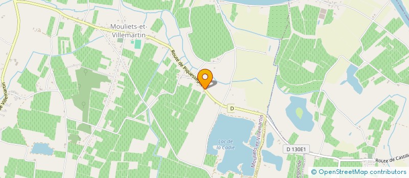 localisation de l'entreprise MONSIEUR ALAIN BROUSSE  MOULIETS-ET-VILLEMARTIN
