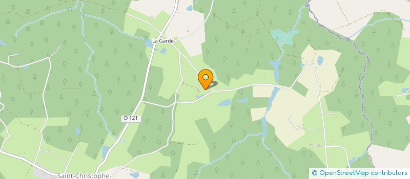 localisation de l'entreprise MONSIEUR ALAIN BRULATOUT  SAINT-CHRISTOPHE-DE-DOUBLE