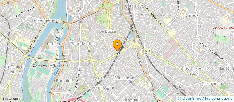 localisation de l'entreprise MONSIEUR ALAIN BRUMONT à TOULOUSE