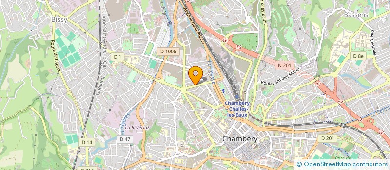 localisation de l'entreprise MONSIEUR ALAIN BUET à CHAMBERY