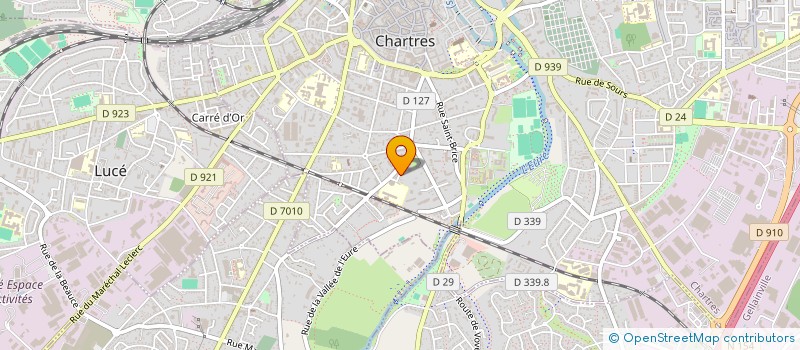 localisation de l'entreprise MONSIEUR ALAIN BUFFETRILLE à CHARTRES