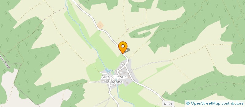 localisation de l'entreprise MONSIEUR ALAIN BUGNOT à AUTREVILLE-SUR-LA-RENNE