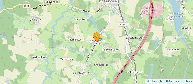 localisation de l'entreprise MONSIEUR ALAIN BUISSON  DOMMARTIN-LES-CUISEAUX