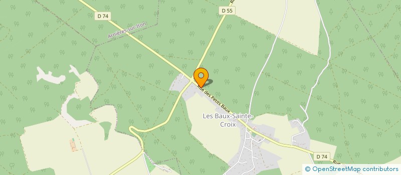 localisation de l'entreprise MONSIEUR ALAIN BUISSON à LES BAUX-SAINTE-CROIX