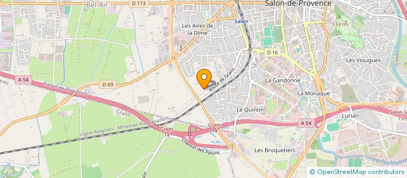 localisation de l'entreprise MONSIEUR ALAIN BUISSON  SALON-DE-PROVENCE