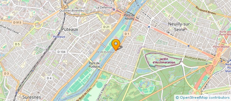 localisation de l'entreprise MONSIEUR ALAIN BUREL à NEUILLY-SUR-SEINE